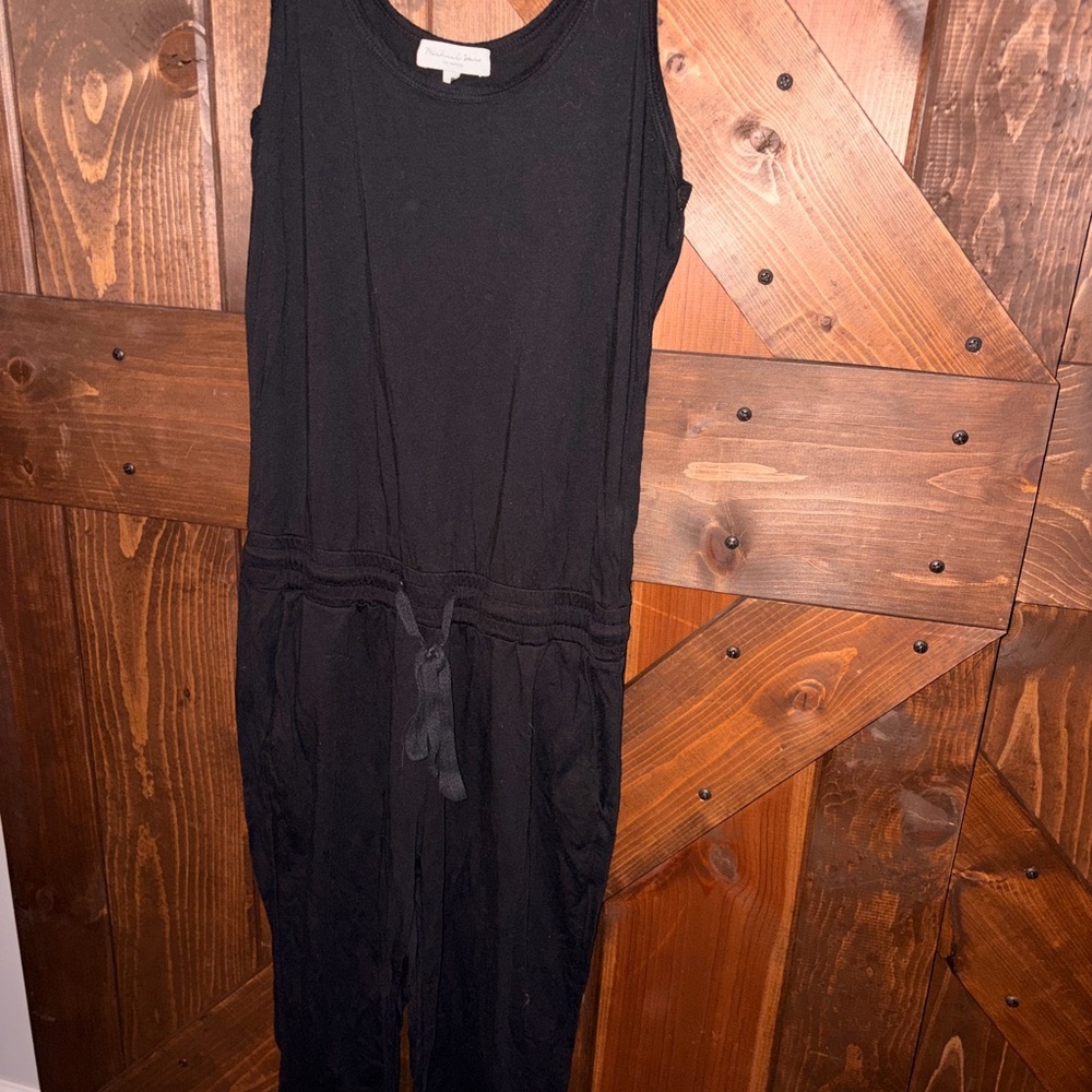 Michael Stars Black Sleeveless Jumpsuit